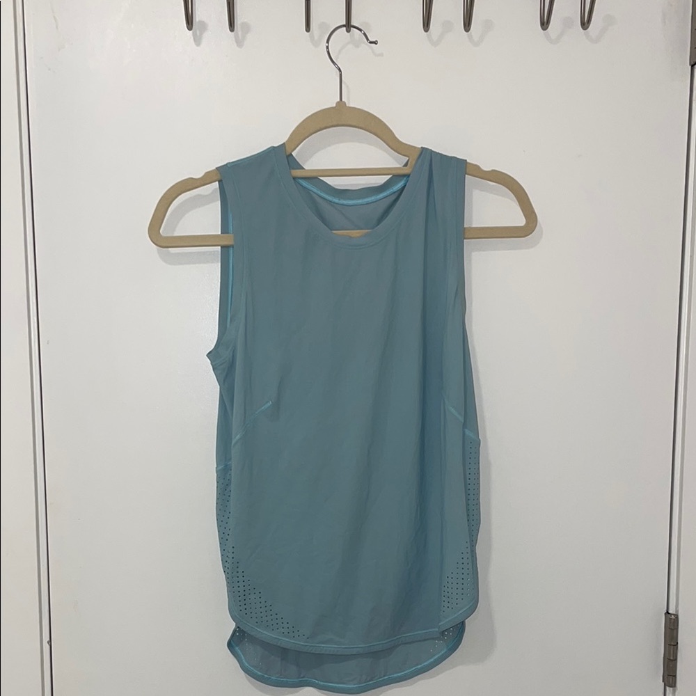 Lululemon Athletica Blue Tank Top